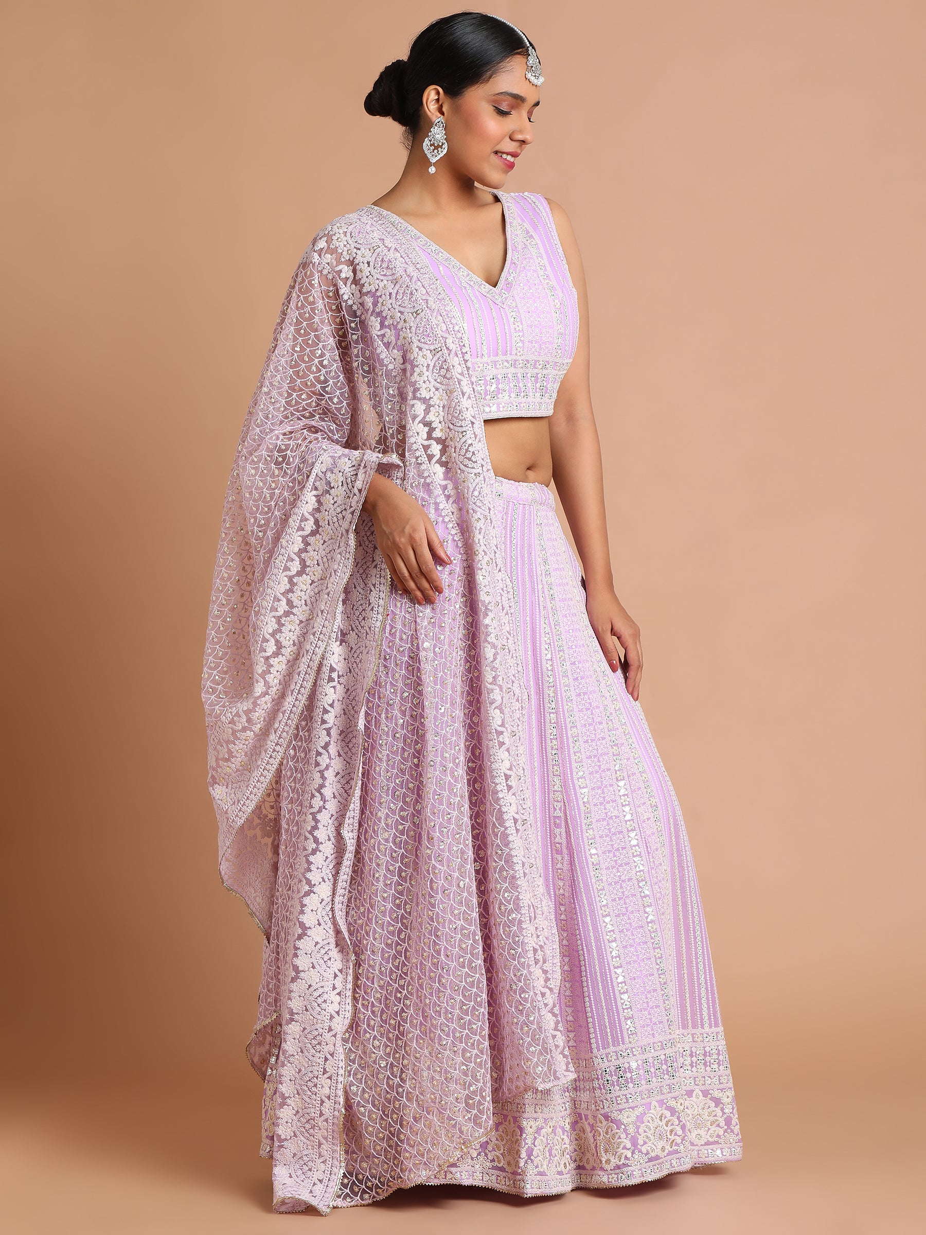 Lilac-sequin-and-thread-embroidered-lehenga-set