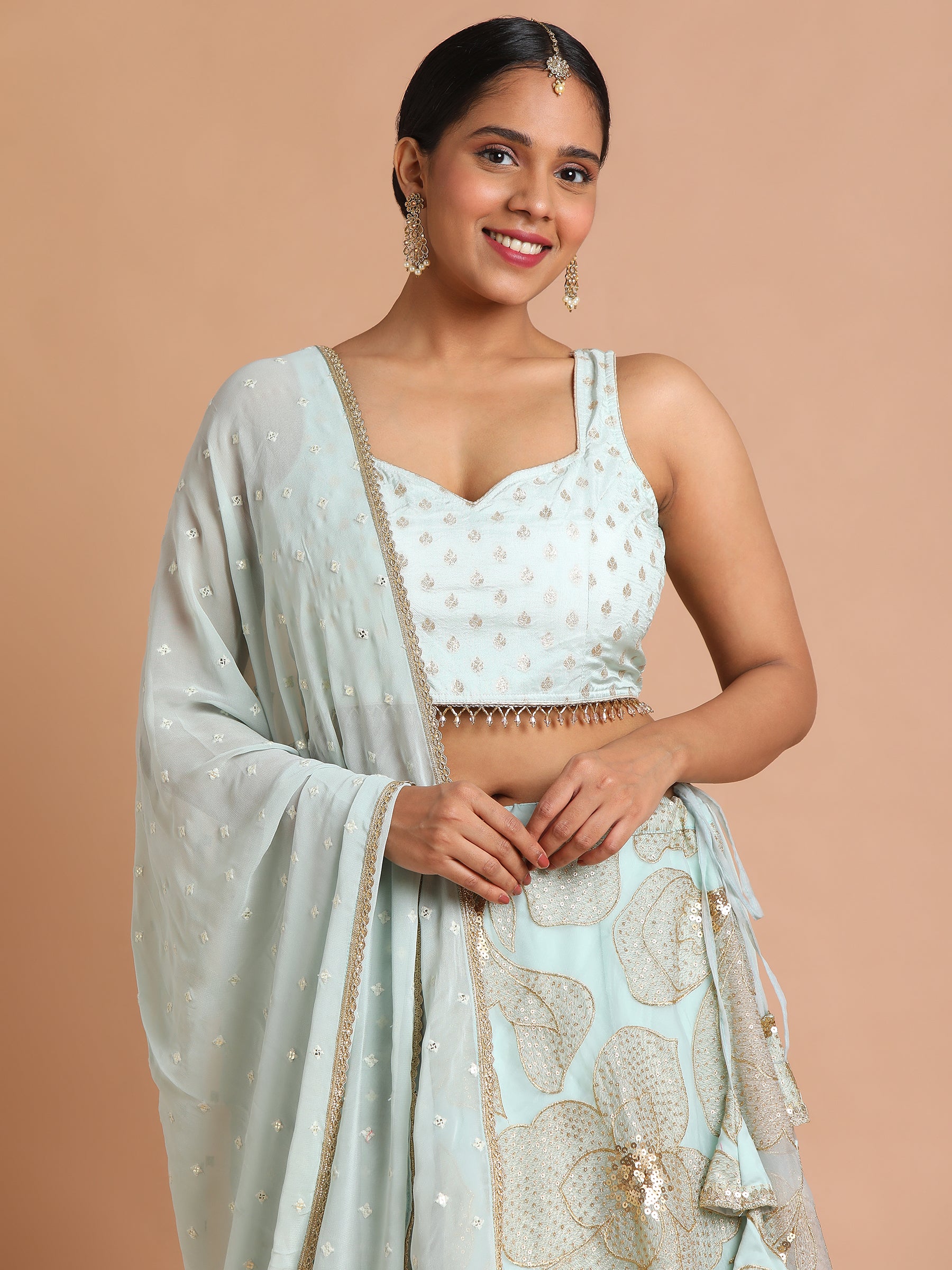 Light-blue-organza-sequin-lehenga-set